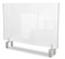 GHENT CLEAR PARTITION EXTENDER WITH ATTACHED CLAMP 29 X 3.88 X 30 THERMOPLASTIC - Brand New