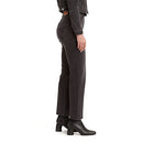LEVI'S RIBCAGE STRAIGHT ANKLE JEANS - SIZE: 26 X 27 - BLACK RINSE - Like New