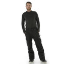 B077MSDNLF Winter's Edge Mens Avalanche Snow Pants Black 4X-Large - Brand New