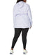 COLUMBIA WOMEN'S HERE AND THERE TRENCH II JACKET - PURPLE TINT DYE - L - Like New