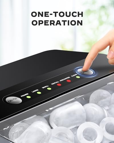 SILANNO SLIM35B ICE MAKER COUNTERTOP PORTABLE ICE MACHINE - BLACK - Like New