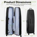 UNIHIMAL GOLF TRAVEL BAG HARD CASE FOR AIRLINES - BLACK/BLUE - Brand New