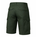 BLU ROCK MEN'S COTTON FLEX-STRETCH CARGO SHORTS - SIZE: MEN 36 - OLIVE - Like New
