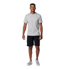 COLUMBIA MEN'S PFG TARPON RISE TECH TEE SHORT SLEEVE MEN L GRAY/TROUT - Brand New