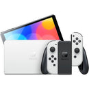 NINTENDO SWITCH – OLED MODEL: MARIO KART 8 DELUXE BUNDLE - WHITE - Like New