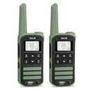 JOYCALL WALKIE TALKIES LONG RANGE WEATHER ALERT PORTABLE WALKIE TALKIES - GREEN - Like New