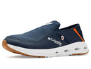 COLUMBIA MENS PFG BAHAMA X SLIP-ON - SIZE: MEN 10 - COLLEGIATE NAVY/ORANGE - Like New