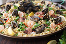 BelleVie Black Carbon Steel 16-Gauge Paella Pan - Black - Brand New