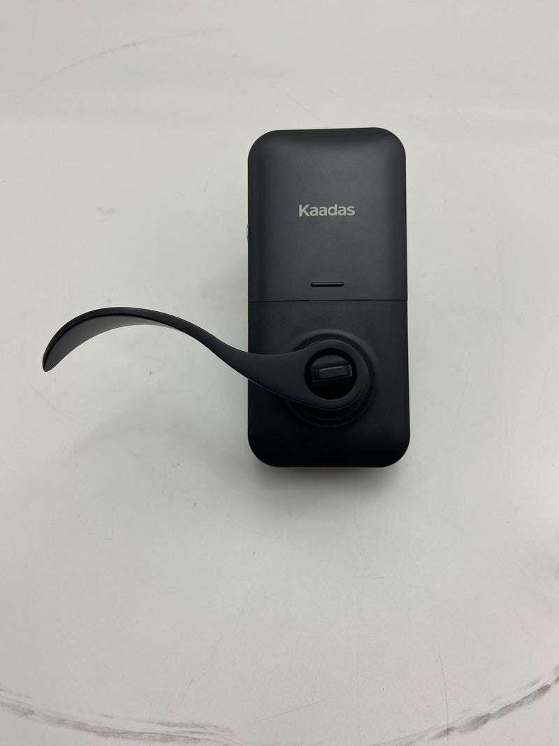 KAADAS KEYPAD TUBULAR LEVER LOCK - MATTE BLACK - Like New