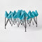 EMBARK 10X10 STEEL WEEKENDER CANOPY WIND VENT SHADE WALL EMBARK GAZEBO - TEAL - Like New