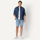 AEMN97005M25 AMAZON ESSENTIALS MEN'S HEAVYWEIGHT STRETCH JEAN SHORTS SIZE 34 - Brand New