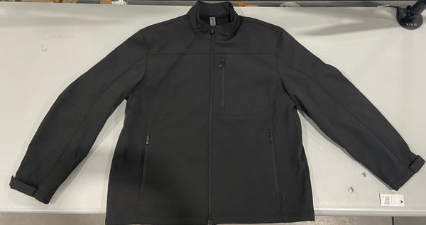 WEATHERPROOF MIDWEIGHT SOFT SHELL JACKETS FOR MEN - 2X-LARGE - BLACK - Brand New
