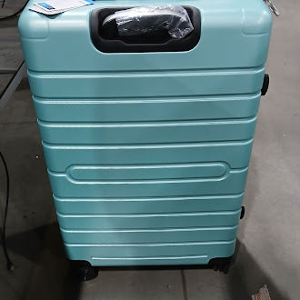 GENERIC 3 PCS LUGGAGE SET, ZIPPER LOCKS, 20/24/28 - TURQUOISE - Scratch & Dent