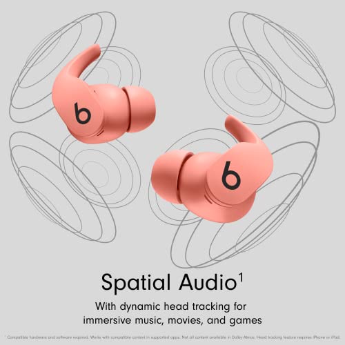 BEATS TRUE WIRELESS NOISE CANCELLING EARBUDS APPLE H1 HEADPHONE CHIP - PINK - Brand New