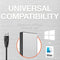 Seagate STKC5000401 One Touch 5TB External Hard Drive HDD - Silver - Like New