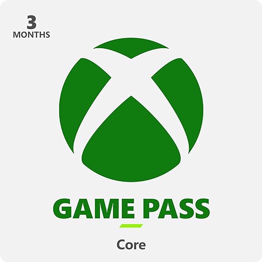 Xbox Game Pass Core – 3 Month Membership Stackable [Digital Delivery]