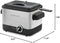 Cuisinart CDF-100 Stainless Steel Deep Fryer, 1.1 Quart - BLACK/SILVER - Like New