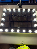 GENERIC VANITY MAKEUP MIRROR LIGHTS AND SMART TOUCH 3 COLORS DIMMABLE - WHITE - Like New