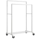 SONGMICS Heavy-Duty Clothes Rack, Double-Rod Clothing Rack for Hanging Clothes - Like New