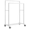 SONGMICS Heavy-Duty Clothes Rack, Double-Rod Clothing Rack for Hanging Clothes - Like New