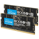 Crucial 32GB DDR5 RAM Kit (2x16GB), 5600MHz (or 5200MHz or 4800MHz) - Black - Brand New