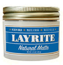 Layrite Natural Matte Cream (4.25 Ounces) Pack of 2 Basic White Cream Soda - Brand New