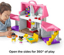 Fisher-Price Little People Big Helpers Home, Pink - Brand New