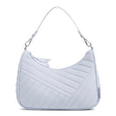 VERA BRADLEY WOMEN COTTON FRANNIE MINI CRESCENT CROSSBODY PURSE MORNING GLORY - Brand New