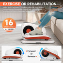 BEASTYLE SUNSONIC UNDER DESK ELLIPTICAL MACHINE, ELECTRIC ELLIPSE - WHITE - Like New