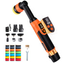 PROTMEX CORDLESS MINI POLISHER 12V MICRO CORDLESS SCRATCHES KILLER - ORANGE - Like New