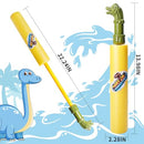 YVZEAN 9 PACK POOL TOYS BLASTER OUTDOOR WATER SHOOTERS 9 DINOSAORS - MULTICOLOR - Like New
