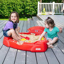 SIMPLAY3 COASTAL CRAB FULLY ASSEMBLED SANDBOX, YARD, 1.5 TO 5 YRS, MADE IN USA - Like New