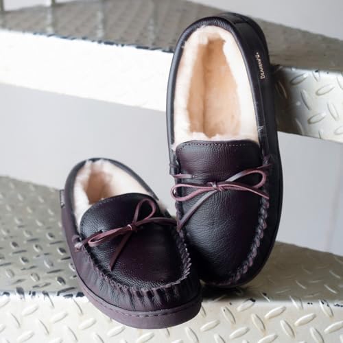 BEARPAW MACH IV WIDE SLIPPERS MEN 11W CHOCOLATE - Brand New