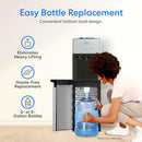 BRIO SELF CLEANING BOTTOM LOADING WATER COOLER WATER DISPENSER CLBL520SC - GREY - Like New