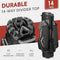 UNIHIMAL 14-WAY GOLF CART BAG PRO WITH FULL LENGTH DIVIDER TOP - GRAY - Like New
