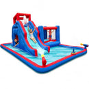 Sunny & Fun 2-in-1 Bounce & Blast Inflatable Water Slide Park & Bounce House - Like New