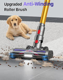 HOMPANY Cordless Vacuum Cleaner 500W/40Kpa Stick Vacuum Touch Screen - Gold - Like New