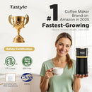 Tastyle Single Serve One Cup Coffee Maker Blackstainless Steel 120V - Like New