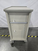 HERMAN MILLER MEDICAL SUPPLY CART - GRAY - Like New