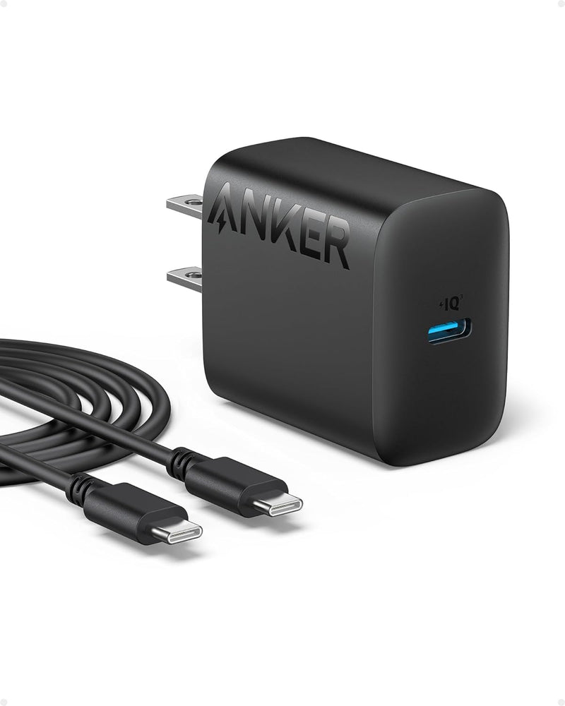 Anker A2347 20W USB C Charger, Fast Wall, iPhone and more, with Cable - Black Like New