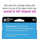 HP 61 TRI-COLOR INK CARTRIDGE 5635, DESKJET 1000, 2050, 2510, 2540 - MULTICOLOR - Like New