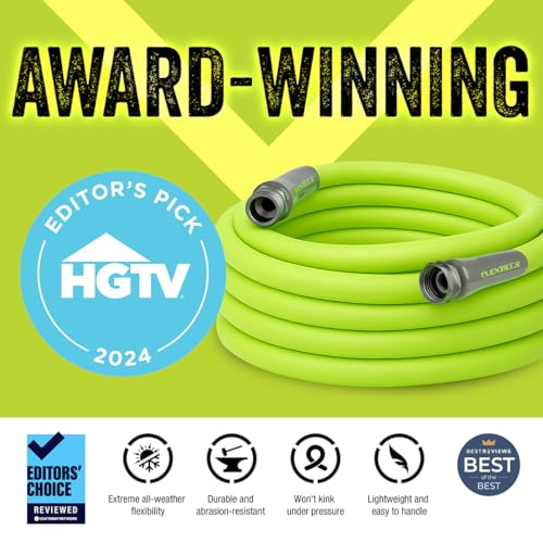 FLEXZILLA GARDEN LEAD-IN HOSE 5/8" X 10' FT. HFZG510YW-E - ZILLAGREEN - Like New