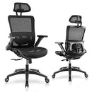 JHK ERGONOMIC OFFICE CHAIR HIGH BACK MESH OFFICE CHAIR 4D ADJUSTABLE C-2577-BK - Like New