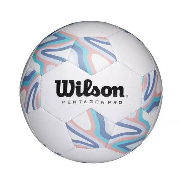 WILSON PENTAGON PRO PASTEL SOCCER BALL, SIZE 3, COMPOSITE SHELL 1-PACK - PASTEL - Brand New