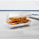 DART 72HT1 Hot Dog Foam Hinged Container 7.13 X 3.75 in (Case of 500) White - Brand New
