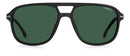 CARRERA 279/S 56/17-145 003 (UC) MATTE BLACK FRAME/GREEN POLARIZED LENSES - Like New