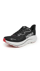 1162030 Hoka Men's Clifton 10 Black/Silver 11 Medium - Like New