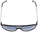 CARRERA PILOT SUNGLASSES MATTE BLACK FRAME GRAY LENSES, 59-16-135 - BLACK/GRAY - Like New