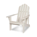 SHINE COMPANY MARINA ADIRONDACK CHAIR & PRE-ASSEMBLED - EGGSHELL WHITE - Like New