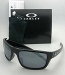 OAKLEY DROP POINT SUNGLASSES POLISHED BLACK FRAME BLACK IRIDIUM LENSES 61-18-132 - Like New